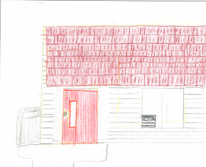 Architecture by Children Drawing Contest Winner, Northwest Region, 4-6: Alex Morley, O'Brien